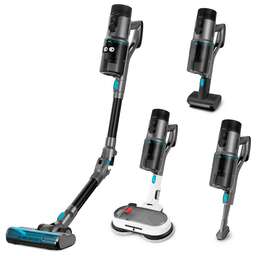 KITFORT Ручной пылесос (handstick) КТ-5158, 350Вт, серый/черный