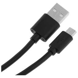 KINGPRICE Кабель KP-microUSB-2.4A-1.5m USB (m)-micro USB (m) 1.5м черный
