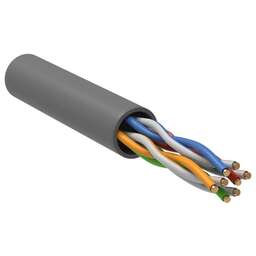 ITK Кабель информационный Generica BC1-C504-111-305-G кат.5 UTP 4 пары 24AWG PVC внутренний 305м серый
