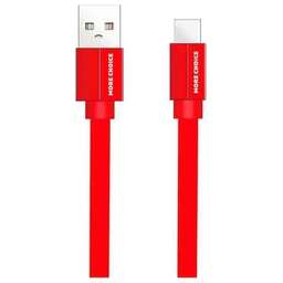 MORE CHOICE (4627151194585) K20a USB (m)-Type-C (m) 1.0м - красный