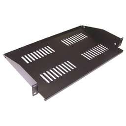LANMASTER Полка стационарная TWT-CB-SF300-2U/60 2U нагр.:60кг. 19" 300мм черный