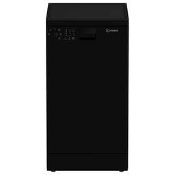 INDESIT Посудомоечная машина DFS 1A50 B, узкая, напольная, 44.8см, загрузка 9 комплектов, черный [869894100060]