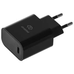 DIGMA Сетевое зар./устр. DGW3C 30W 3A (PD) USB-C универсальное черный (DGW3C0F010BK)