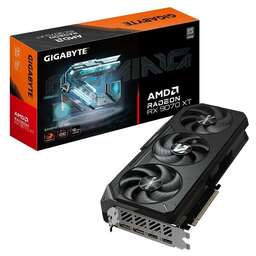 GIGABYTE Видеокарта AMD Radeon RX 9070XT GV-R9070XT AORUS E-16GD 1.0 16ГБ Aorus Elite, GDDR6, OC, Ret