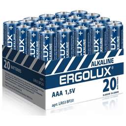 ERGOLUX (14674) Alkaline BP20 LR03