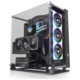 THERMALTAKE Корпус ATX Core P3 TG PRO, Midi-Tower, без БП, черный [ca-1g4-00m1wn-09]