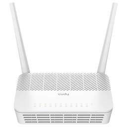 CUDY Маршрутизатор GP3000V AX3000 Wi-Fi 6 VoIP GPON Router Dual Band Gigabit xPON Router, Realtek chipset, GPON/EPON, 2402Mbps at 5GHz + 576Mbps at 2.4GHz, 802.11ax/ac/a/b/g/n, 1 PON Port, 4 Gigabit RJ45 port, 1 RJ11 Port, Power ON/OFF Button,WPS Button,WiFi Button, Reset button,TR069/TR098/TR111/T