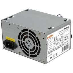 EXEGATE 350W AAA350, ATX, 8cm fan, 24p+4p, 2*SATA, 1*IDE (ES259589RUS)