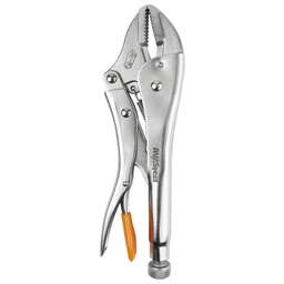 AV STEEL Захват с фиксатором с прямыми губками 10" " "