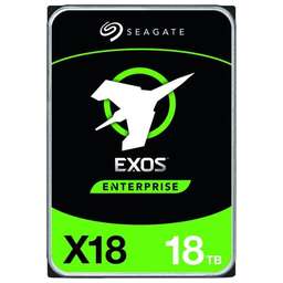 SEAGATE Жесткий диск Exos X18 ST18000NM000J, 18ТБ, HDD, SATA III, 3.5"