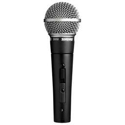 SHURE Микрофон проводной SM58SE черный/серебристый