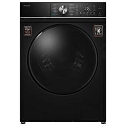 WEISSGAUFF Стиральная машина WM 47147 DC Inverter Steam Black, с фронтальной загрузкой, 7кг, 1200об/мин, с паром, инверторная