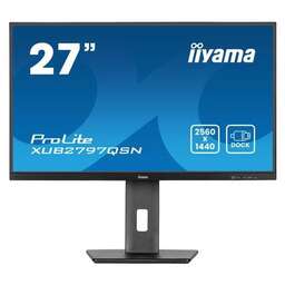 IIYAMA 27" Монитор ProLite XUB2797QSN-B2, 2560x1440, IPS, 100Гц, 1хHDMI, 1хDP, черный
