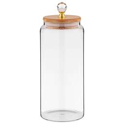 AGNESS ЕМКОСТЬ ДЛЯ СЫПУЧИХ ПРОДУКТОВ "KRISTALL" 1100 МЛ ДИАМЕТР=9 СМ. ВЫСОТА=24 СМ ЦВЕТ:ПРОЗРАЧНЫЙ 889-108