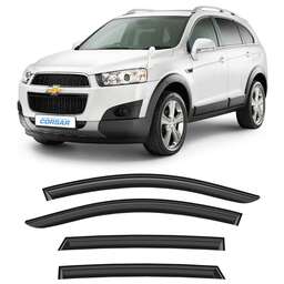 CORSAR Дефлекторы CORSAR Chevrolet Captiva 06-15 кроссовер, нак., 4шт DEF00867