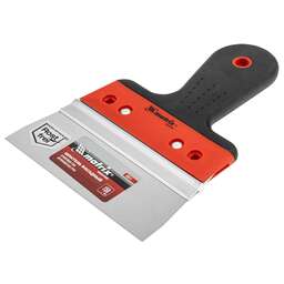 MATRIX Шпатель фасадный из нержавеющей стали, 150 мм, узкое полотно, двухкомпонентная ручка 85511