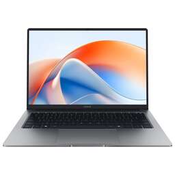 HONOR Ноутбук MagicBook X14 Plus 2025 FermiB-5651F Core 5 220H 16Gb SSD512Gb Intel Iris Xe graphics 14" IPS WQXGA (2880x1800) Windows 11 Home grey space WiFi BT Cam (5301ALWC)