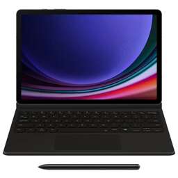 SAMSUNG Чехол-клавиатура для Galaxy Tab S9/S9 FE/S10 FE/S10 Lite Book Cover Keyboard поликарбонат/полиуретан черный (EF-DX725UBRGRU)