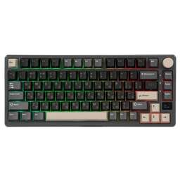 ROYAL KLUDGE Клавиатура RK-M75 Phantom (USB/2.4 GHz/Bluetоoth, RGB, Hot Swap, Brown switch)