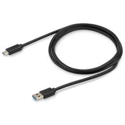 BURO Кабель USB Type-C (m) - USB (m), 1м, 3A, черный [bhp usb-tpc-1]