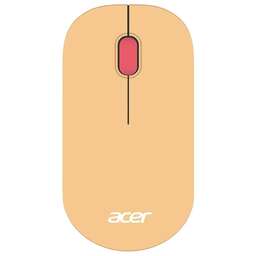 ACER Мышь OMR205 розовый/бежевый оптическая 1200dpi беспров. USB для ноутбука 3but (ZL.MCEEE.02L)