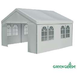 GREEN GLADE Тент садовый 3054 4х4х3,1/2м полиэстер 3 коробки