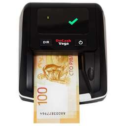 DOCASH Детектор банкнот Vega 13566 автоматический рубли АКБ
