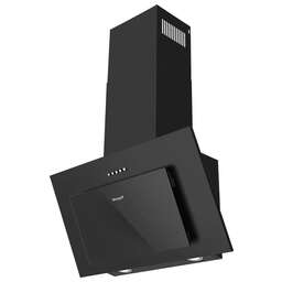 WEISSGAUFF Вытяжка каминная Yota 600 PB черный управление: кнопочное (1 мотор)