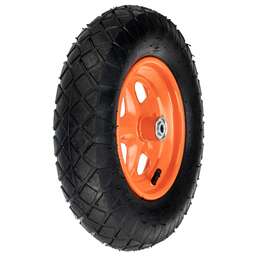 PALISAD Колесо пневматическое «Звезда» 4.80/4.00-8 D380 мм, внутренний диаметр подшипника 12 мм, длина оси 90 мм 689475