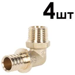 ROYAL THERMO Угольники аксиальные НР 20x1/2 упаковка 4шт
