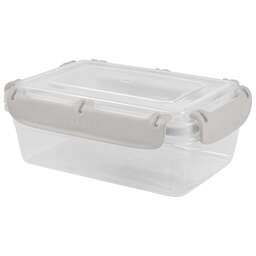 PLAST TEAM PT104510024 БЕРГЕН герметичный с защелками 1,4л пепельный жемчуг