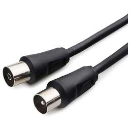PREMIER Кабель соединительный антенный CCV-515-5M Coax (m)/Coax (f) 5м. черный
