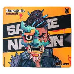 A4TECH Коврик для мыши Bloody SI-45 Renegade Sunset рисунок, ткань, 45х40х4мм