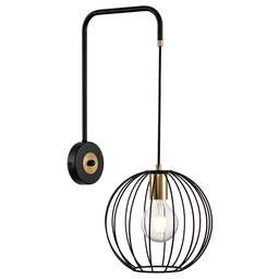 ESCADA 10176/1A E27*60W Black/Brass