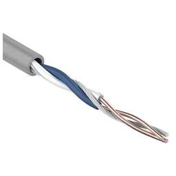 REXANT Кабель витая пара U/UTP, CAT 5e, PVC, 1PR, 24AWG, INDOOR, SOLID, серый, 305м