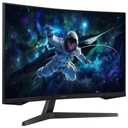 SAMSUNG 32" Монитор Odyssey G5 S32CG550EI, 2560x1440, VA, 165Гц, 1хHDMI, 1хDP, изогнутый, черный [ls32cg550eixci]