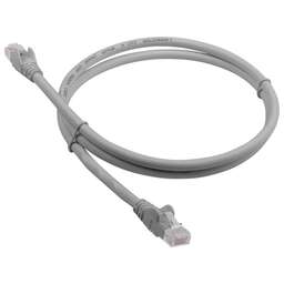 LANMASTER Патч-корд LAN-PC45/U6-1.5-GY UTP RJ-45 вил.-вилка RJ-45 кат.6 1.5м серый LSZH (уп.:1шт)