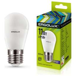 ERGOLUX (13632) LED-G45-11W-E27-6K