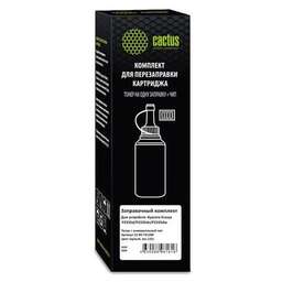 CACTUS Тонер CS-RK-TK1200, для Kyocera Ecosys P2335d/P2335dn/P2335dw, черный, 125грамм, флакон, чип