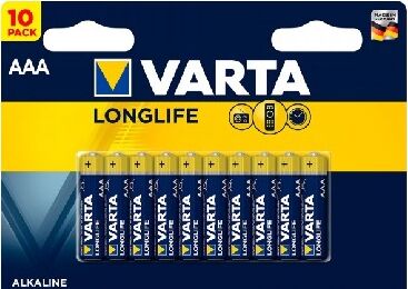 Элементы питания VARTA (04103229491) BL10 LR03 ENERGY ALKALINE (4103)