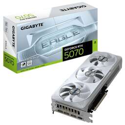 GIGABYTE Видеокарта RTX5070 EAGLE OC ICE SFF 12GB GDDR7 192bit 3xDP HDMI 3FAN RTL