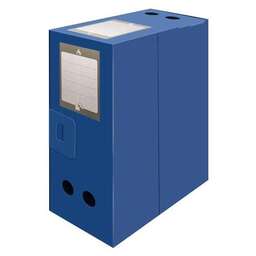 БЮРОКРАТ Короб архивный -BA120BLUE, пластик, 120мм, 330x245, синий