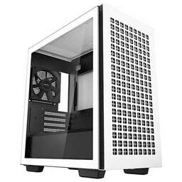 DEEPCOOL Корпус CH370 белый без БП mATX 7x120mm 4x140mm 2xUSB3.0 audio bott PSU