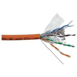 LANMASTER Кабель информационный LAN-5EFTP-HFLT-OR кат.5E FTP 4 пары 24AWG LSZH внутренний 305м оранжевый