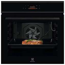 ELECTROLUX Духовой шкаф электрический EOE8P39H, 72л, дверца с 3 стеклами, черный
