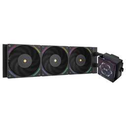 THERMALRIGHT Система водяного охлаждения Hyper Vision 360 ARGB Soc-AM5/AM4/1151/1200/2066/2011/1700 черный 4-pin 27dB Al LCD Ret (H-VISION-360-BL-ARGB)