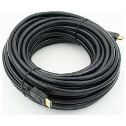PREMIER Кабель соединительный аудио-видео 5-806 15.0, HDMI (m) - HDMI (m), ver 2.1, 15м, GOLD, черный