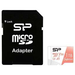 SILICON POWER Флеш карта microSDXC 1TB SP001TBSTXDV3V20SP Superior w/o adapter