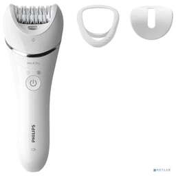 PHILIPS BRE700/01 Эпилятор 2 скорости, широкая головка, Wet&Dry, беспроводной, opti light, 2 аксессуара