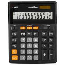 DELI EM888 черный 12-разр. EM888 BK